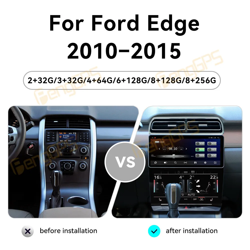 10/12-дюймовый экран вверх и вниз для Ford Edge 2010-2015 Android 13, GPS-навигация, мультимедийный плеер, автомобильный радиоприемник, двойной экран Carplay
10/12-дюймовый экран вверх и вниз для Ford Edge 2010-2015 Android 13, GPS-навигация, мультимедийный плеер, автомобильный радиоприемник, двойной экран Carplay