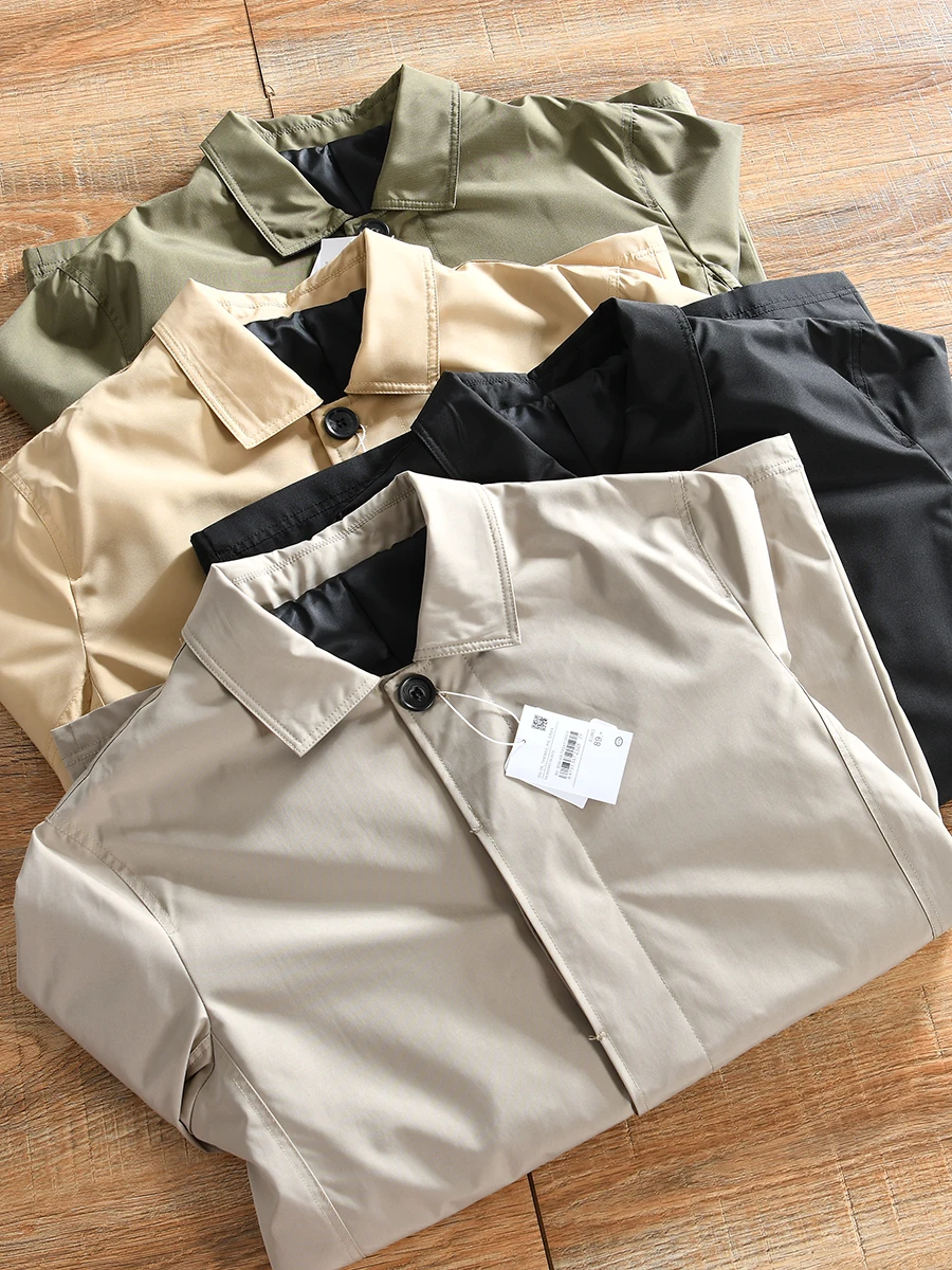 Men's Windbreaker Jacket Mid-Length Spring Autumn Style Waterproof Standard Fit Polyester Fiber Casual Modern Windproof
Men's Windbreaker Jacket Mid-Length Spring Autumn Style Waterproof Standard Fit Polyester Fiber Casual Modern Windproof