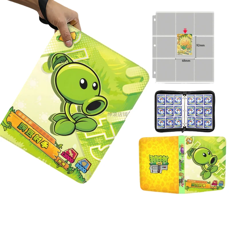 New Plants Vs. Zombies Game Периферийная карточная книга, папка на молнии, визитница, папка, модный детский подарок
New Plants Vs. Zombies Game Периферийная карточная книга, папка на молнии, визитница, папка, модный детский подарок