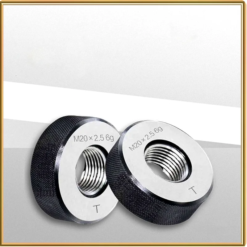 2 шт./компл. резьбовой кольцевой калибр GO/NO GO Метрический калибр 6 г M4 M5 M6 M7 M8 M9 M10 M11 M12 M14 M20 - M60 Расстояние резьбы 0,5
2 шт./компл. резьбовой кольцевой калибр GO/NO GO Метрический калибр 6 г M4 M5 M6 M7 M8 M9 M10 M11 M12 M14 M20 - M60 Расстояние резьбы 0,5