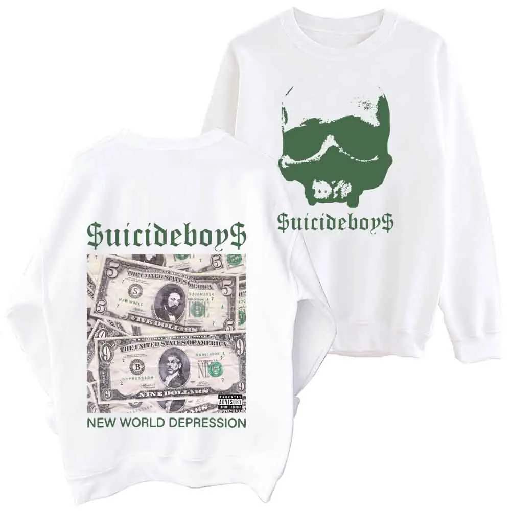Suicideboys New World Depression Sweatshirt Man Woman Harajuku Round Neck Long Sleeve Oversized
Suicideboys New World Depression Sweatshirt Man Woman Harajuku Round Neck Long Sleeve Oversized