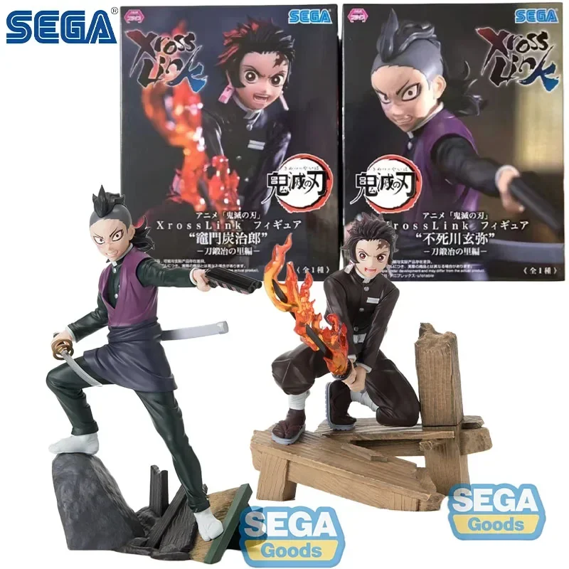 SEGA Genuine Xross Link Demon Slayer Anime Figure Kamado Tanjirou Shinazugawa Genya Action Toys for Kids Gift Collectible Model
SEGA Genuine Xross Link Demon Slayer Anime Figure Kamado Tanjirou Shinazugawa Genya Action Toys for Kids Gift Collectible Model