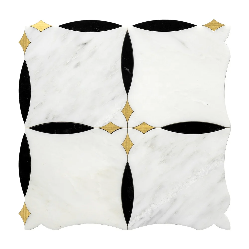 Natural marble and metal like Venus unique design interior decoration wall and floor mosaic tiles suitable for luxury villas
Natural marble and metal like Venus unique design interior decoration wall and floor mosaic tiles suitable for luxury villas