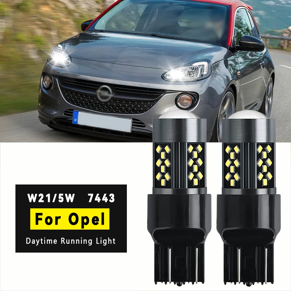 2x NO CANbus For Opel Adam Cascada Insignia A Corsa D Astra J Meriva B Zafira C Vivaro LED Daytime Running Light DRL W215W 7443
2x NO CANbus For Opel Adam Cascada Insignia A Corsa D Astra J Meriva B Zafira C Vivaro LED Daytime Running Light DRL W215W 7443