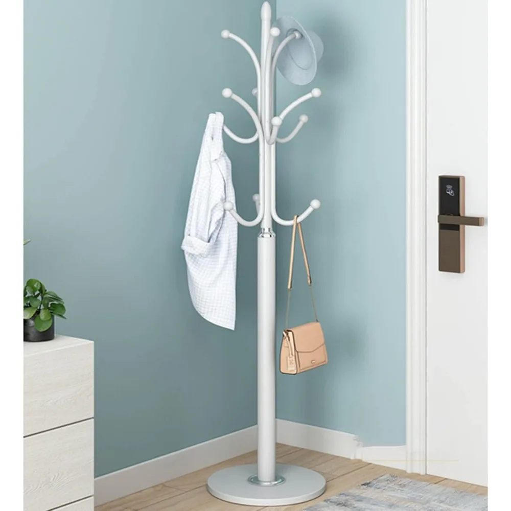 Free-Standing Coat Rack, Hat Hanger Metal Coat Hangers Backpacks Umbrellas Purses Simple Stand Stylish
Free-Standing Coat Rack, Hat Hanger Metal Coat Hangers Backpacks Umbrellas Purses Simple Stand Stylish