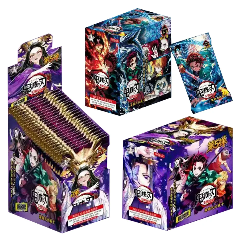Demon Slayer Game Cards Tanjirou Kamado Nezuko Zenitsu Jika Society Ghost Slayer Blade Cards Character Collection Card Toy Gift
Demon Slayer Game Cards Tanjirou Kamado Nezuko Zenitsu Jika Society Ghost Slayer Blade Cards Character Collection Card Toy Gift