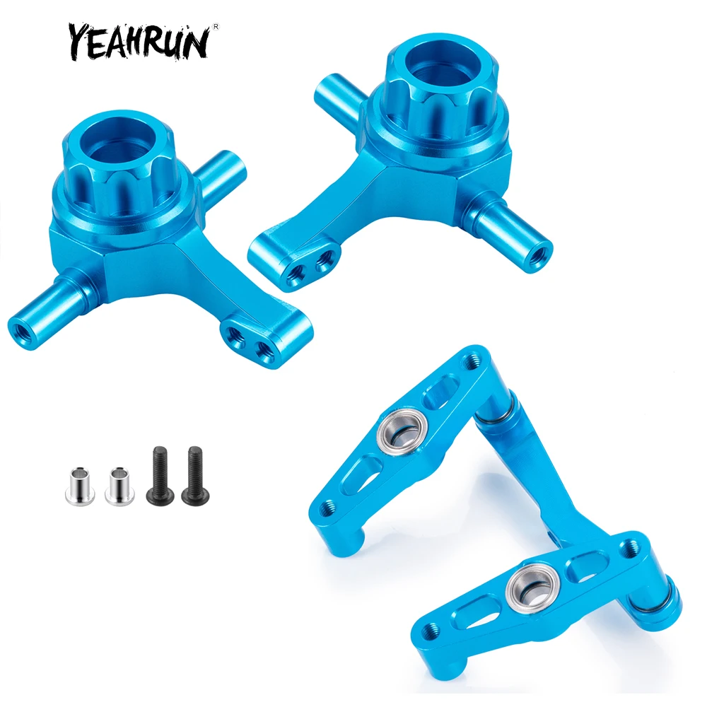 YEAHRUN 2Pcs Metal Front Steering Cups Rear Axle Cups for TT02 TT-02 1/10 RC Car Steering Knuckle Upgrade Parts
YEAHRUN 2Pcs Metal Front Steering Cups Rear Axle Cups for TT02 TT-02 1/10 RC Car Steering Knuckle Upgrade Parts