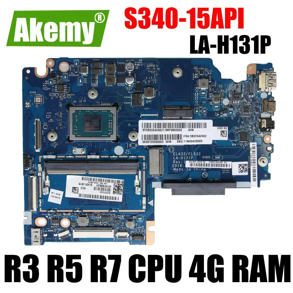 For Lenovo Ideapad 5-14ALC05 5-14ARE05 Motherboard LA-J701P AMD R3 R5 R7 CPU 8G or 16G RAM 100% Test
For Lenovo Ideapad 5-14ALC05 5-14ARE05 Motherboard LA-J701P AMD R3 R5 R7 CPU 8G or 16G RAM 100% Test