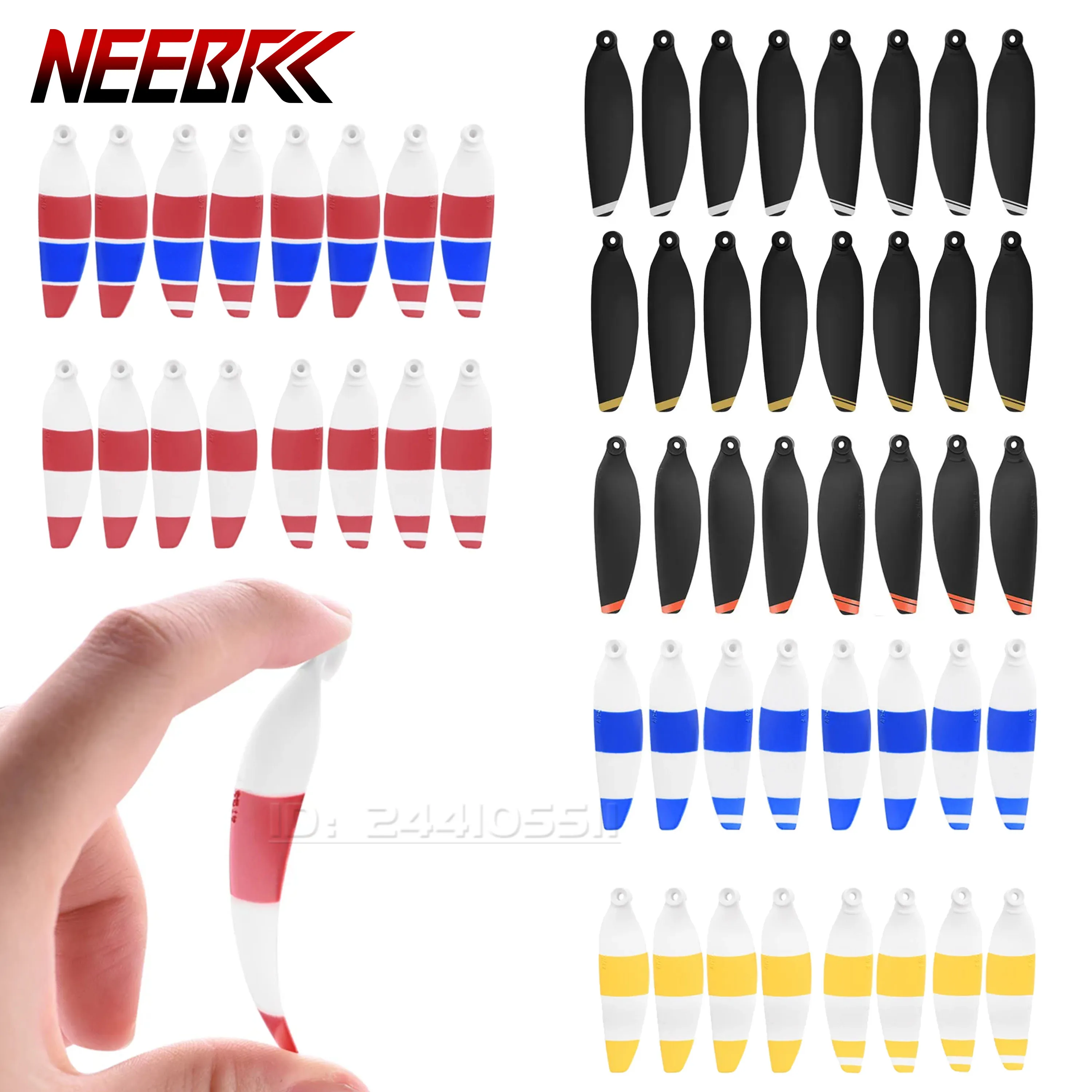 8pcs 4726FM Low-Noise Props Drone Propeller Blade for DJI Mini 2/SE/2 SE 4K RC Racing Quadcopter Replacement Spare Accessories
8pcs 4726FM Low-Noise Props Drone Propeller Blade for DJI Mini 2/SE/2 SE 4K RC Racing Quadcopter Replacement Spare Accessories