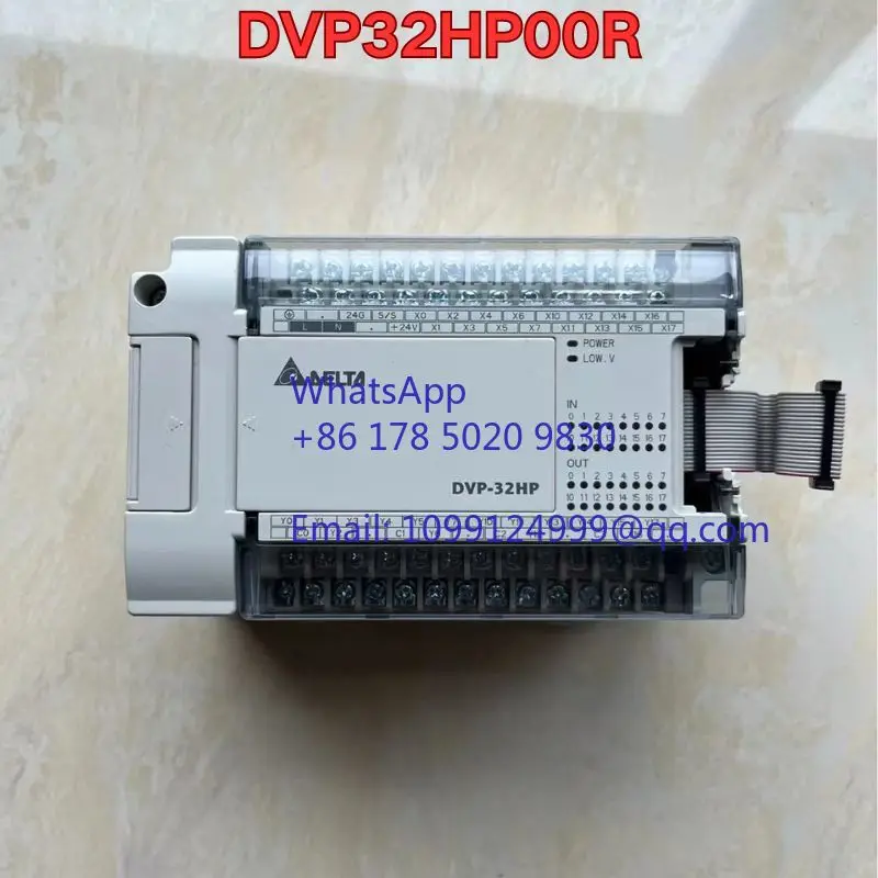 Бывший в употреблении функциональный тест модуля ПЛК DVP32HP00R обычно 
Бывший в употреблении функциональный тест модуля ПЛК DVP32HP00R обычно