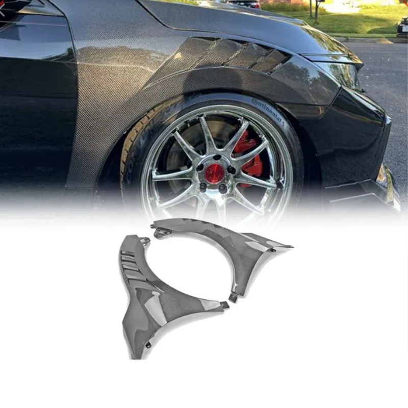 Applicable to Honda 10th generation Civic FK7 FC carbon fiber ATTK model front fender open head sand plate auto parts body kit
Applicable to Honda 10th generation Civic FK7 FC carbon fiber ATTK model front fender open head sand plate auto parts body kit