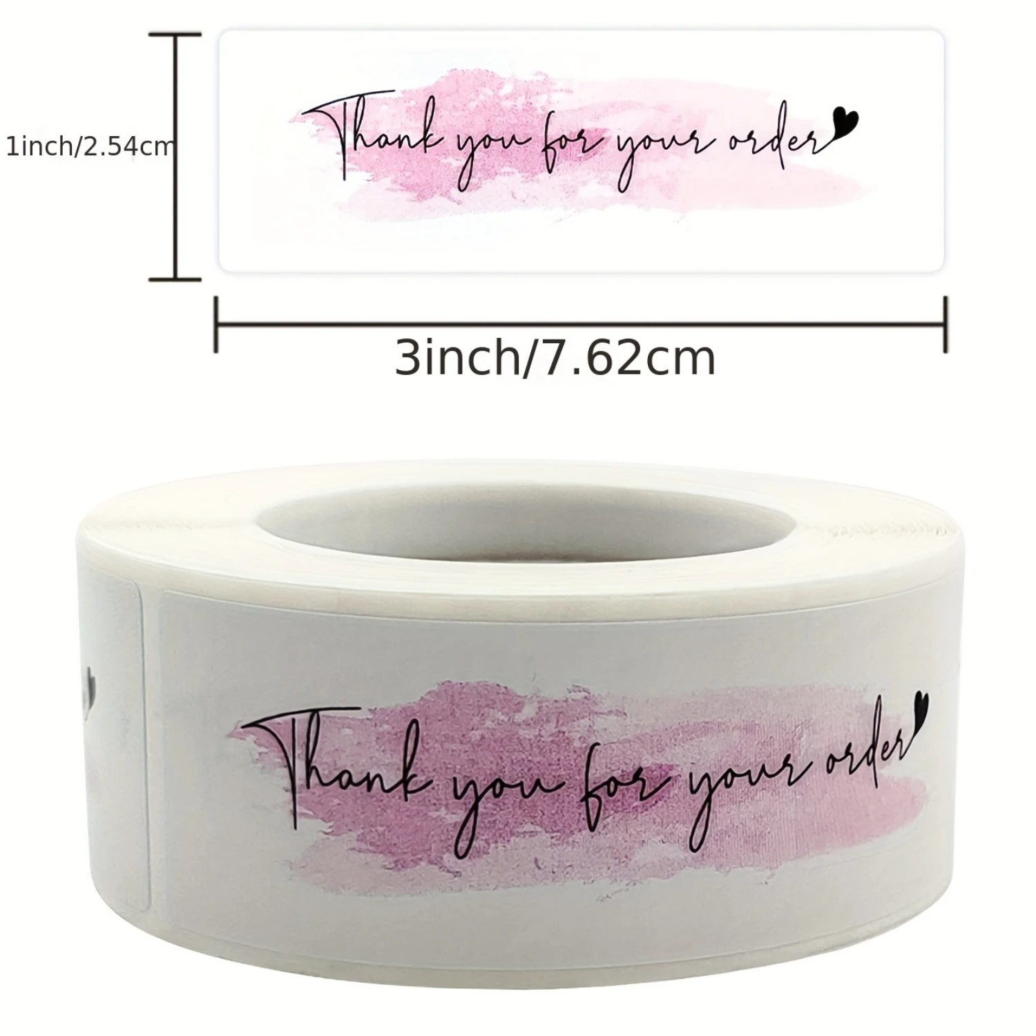 500pcs Stylish "Thank You For Your Order" Stickers - Ideal for Packaging, Delivery, Gifts!
500pcs Stylish "Thank You For Your Order" Stickers - Ideal for Packaging, Delivery, Gifts!