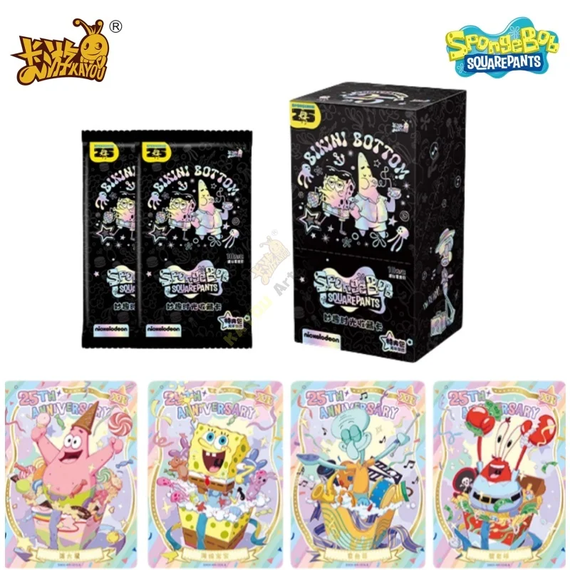 KAYOU Genuine SpongeBob SquarePants Card Animation Theme Series Game Collection Card Peripheral Children Toys Gift Original Box
KAYOU Genuine SpongeBob SquarePants Card Animation Theme Series Game Collection Card Peripheral Children Toys Gift Original Box