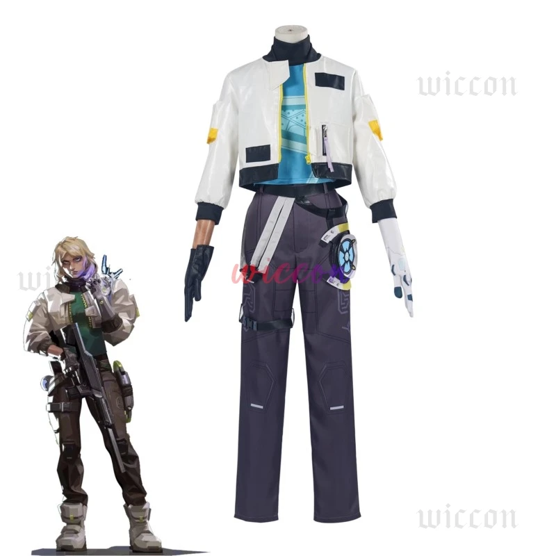 Valorant Deadlock Cosplay Costume Disguise for Adult Women Fantasia Uniform Set Jacket Pants Outfits Halloween Carnival Suit
Valorant Deadlock Cosplay Costume Disguise for Adult Women Fantasia Uniform Set Jacket Pants Outfits Halloween Carnival Suit