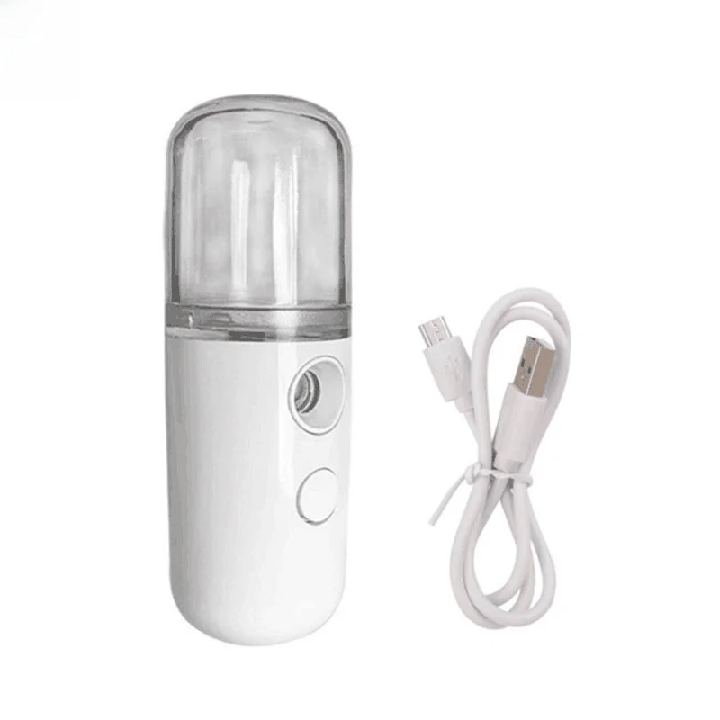 Portable Nano Mist Sprayer Fan Face Beautifier Cool Mist Humidifier Rechargeable
Portable Nano Mist Sprayer Fan Face Beautifier Cool Mist Humidifier Rechargeable