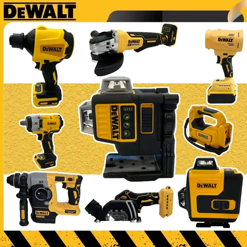 DeWalt Multifunctional Power Tools Cordless Brushless Angle Grinder Cutter Electric Wrench Polisher Air Pump Heat Gun for 18v
DeWalt Multifunctional Power Tools Cordless Brushless Angle Grinder Cutter Electric Wrench Polisher Air Pump Heat Gun for 18v