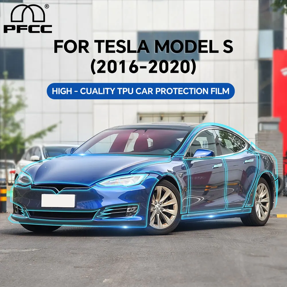 PFCC Pre-cut Protection Film For Tesla Model S 2016 2017 20218 2019 2020 TPU Paint Transparent Car Body Sticker Car Accessories
PFCC Pre-cut Protection Film For Tesla Model S 2016 2017 20218 2019 2020 TPU Paint Transparent Car Body Sticker Car Accessories