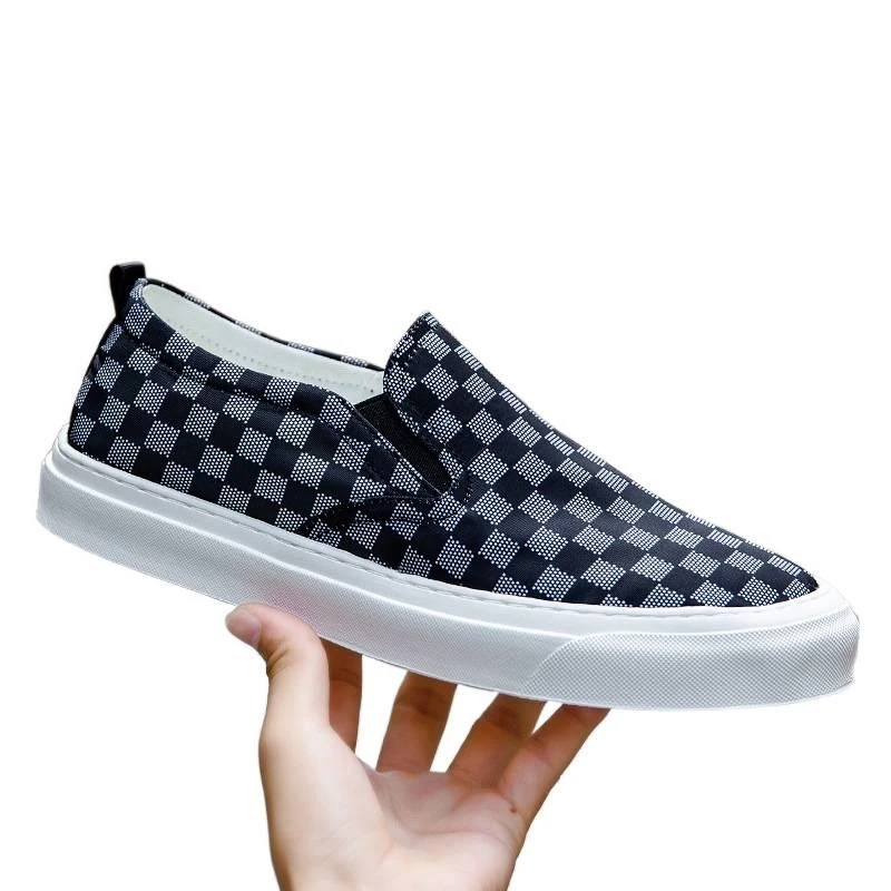 New Men's Shoes 7077 Breathable Slip-On Canvas Shoes Low-Top Men's Casual Shoes Without Laces
New Men's Shoes 7077 Breathable Slip-On Canvas Shoes Low-Top Men's Casual Shoes Without Laces