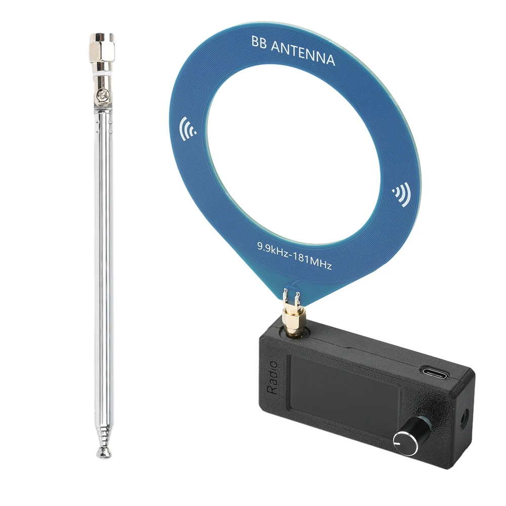 SI4732 Портативное радио 9,9–108 МГц LSB/USB/AM/FM Карманное мини-радио 1,9-дюймовый IPS-экран HF SW MW VHF-радио с антенной
SI4732 Портативное радио 9,9–108 МГц LSB/USB/AM/FM Карманное мини-радио 1,9-дюймовый IPS-экран HF SW MW VHF-радио с антенной