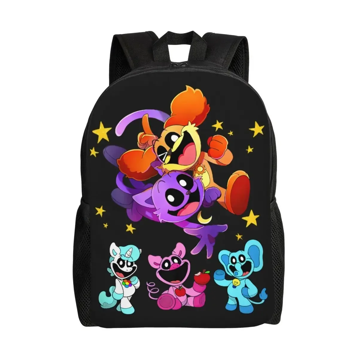 Custom Smiling Big Mouth Critters Group Laptop Backpack Women Men Casual Bookbag for School College Student Animated Game Bag
Custom Smiling Big Mouth Critters Group Laptop Backpack Women Men Casual Bookbag for School College Student Animated Game Bag