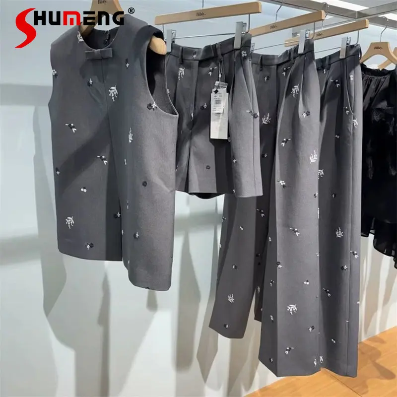 Japanese Style Fashion Clothing Spring and Summer New Women's Short Sets Pants Set Ladies Sleeveless Top Shorts Trousers Outfit
Japanese Style Fashion Clothing Spring and Summer New Women's Short Sets Pants Set Ladies Sleeveless Top Shorts Trousers Outfit