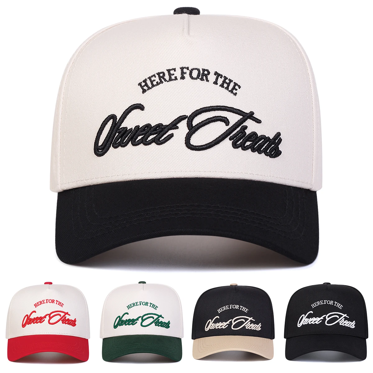Unisex SWEET TREATS Letter Embroidery Baseball Caps Spring and Autumn Outdoor Adjustable Casual Hats Sunscreen Hat Sports Cap
Unisex SWEET TREATS Letter Embroidery Baseball Caps Spring and Autumn Outdoor Adjustable Casual Hats Sunscreen Hat Sports Cap