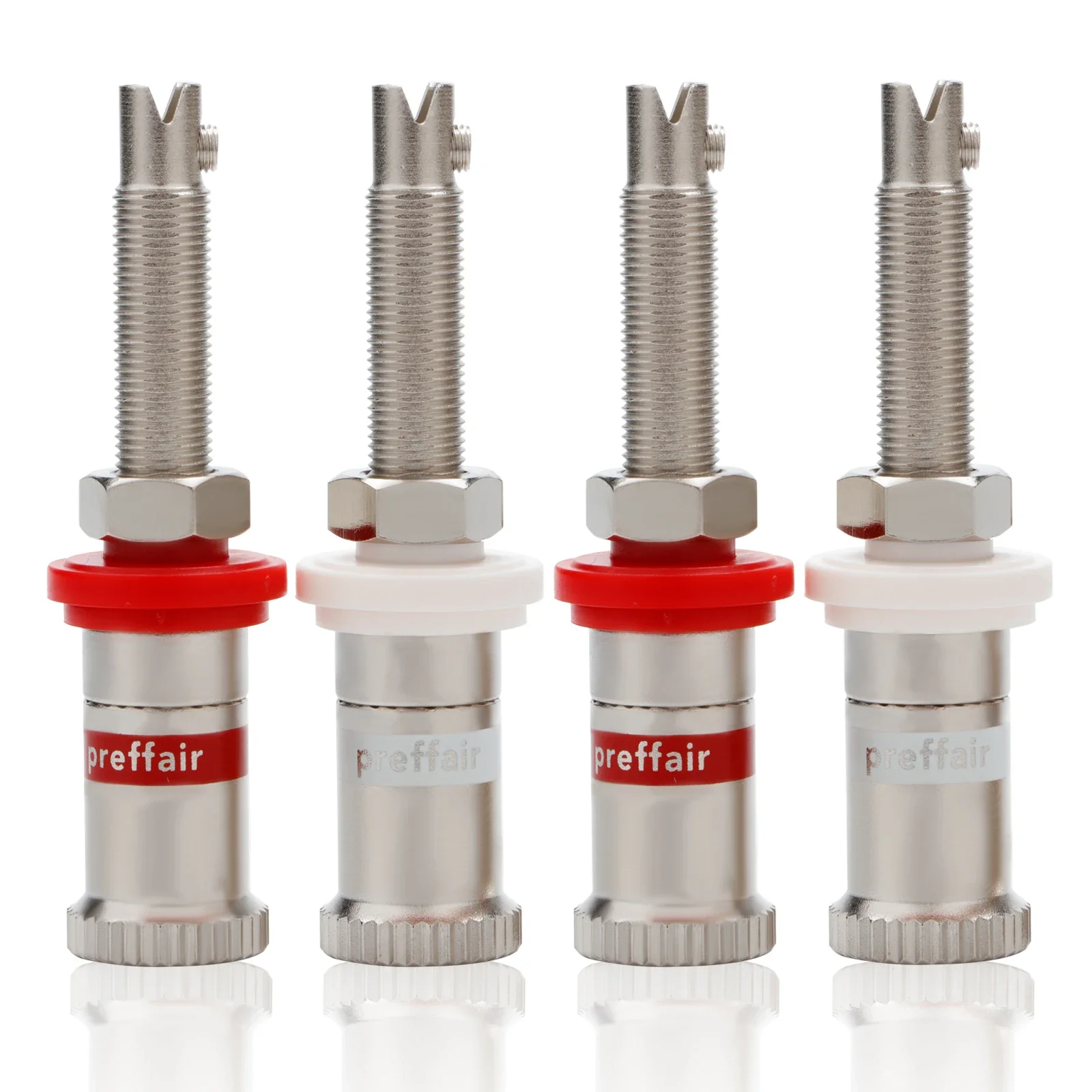 Preffair Premium 4-Pack Rhodium Plated BP1125 Speaker Terminals: High Efficiency for Sound Enthusiasts
Preffair Premium 4-Pack Rhodium Plated BP1125 Speaker Terminals: High Efficiency for Sound Enthusiasts