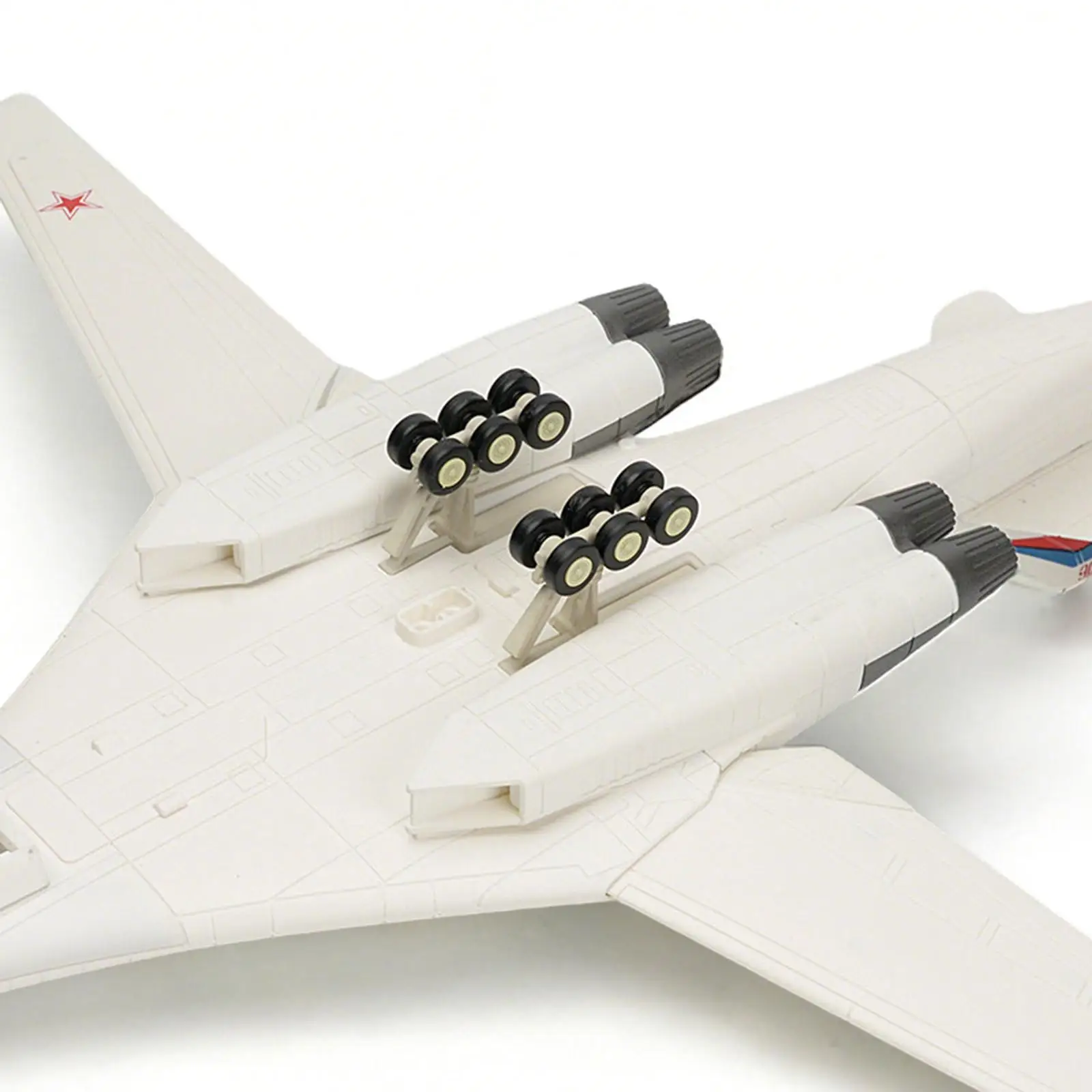 Diecast Airplane Model 1/100 Russian Tu-160 Strategic Bomber Fighter Toy for Living Room Display
Diecast Airplane Model 1/100 Russian Tu-160 Strategic Bomber Fighter Toy for Living Room Display
