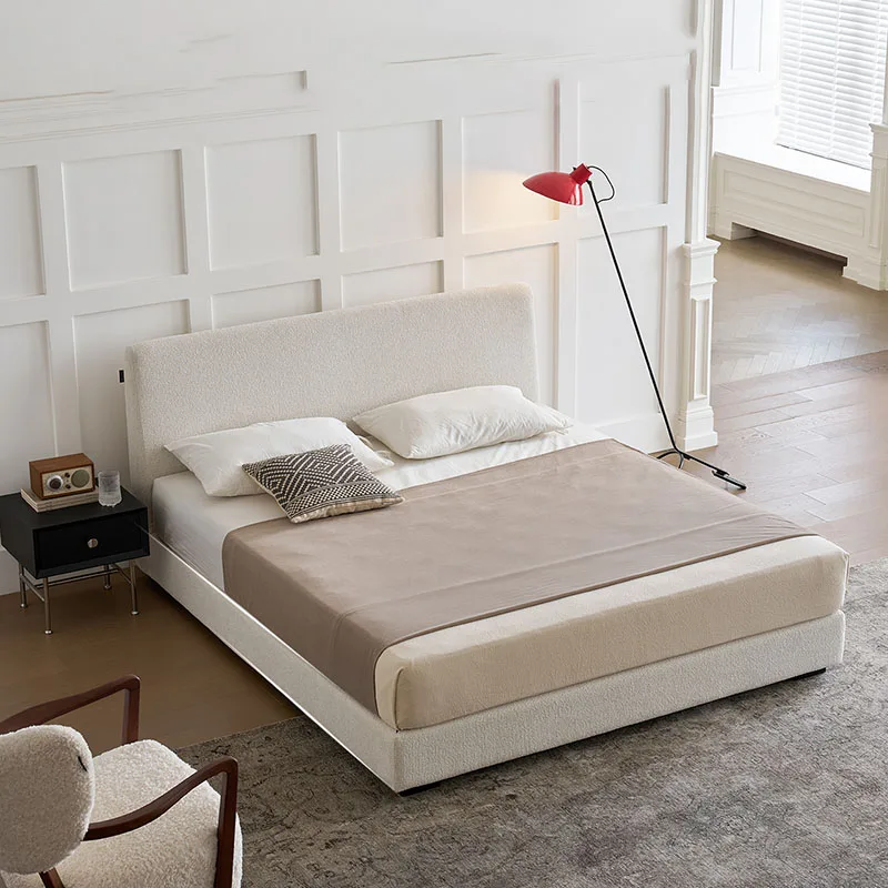 Sleeping Cute Bed Soft Aesthetic Modern Designer Unique Chinese Style Clear Bed Decoration Letto Matrimoniale Unique Furniture
Sleeping Cute Bed Soft Aesthetic Modern Designer Unique Chinese Style Clear Bed Decoration Letto Matrimoniale Unique Furniture