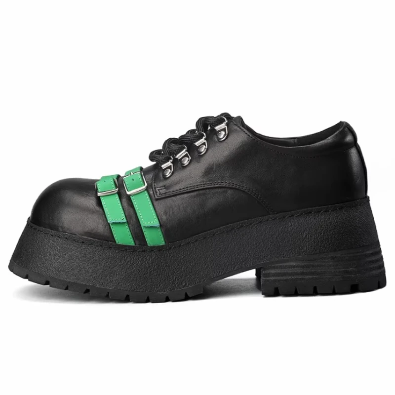European/American Retro Original Wide Version Derby Shoes Men's Dress Shoe Couple Genuine Leather Casual Height Increasing Shoes
European/American Retro Original Wide Version Derby Shoes Men's Dress Shoe Couple Genuine Leather Casual Height Increasing Shoes