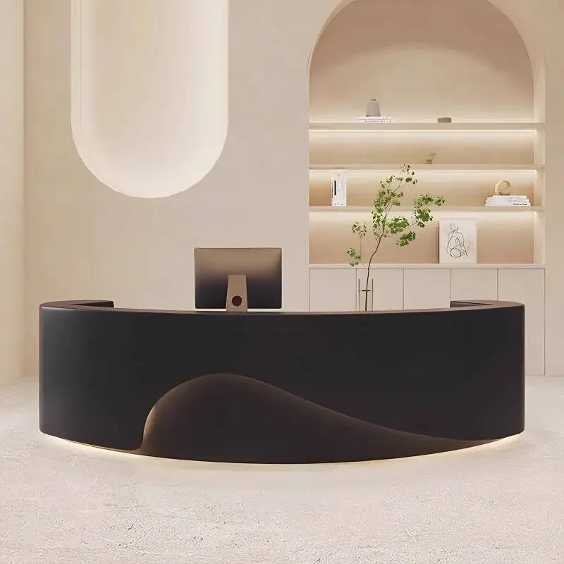 Design Wood Reception Desks Luxury Modern Small Classic Clothing Reception Desk White Weight Empfangstheke Office Furniture
Design Wood Reception Desks Luxury Modern Small Classic Clothing Reception Desk White Weight Empfangstheke Office Furniture