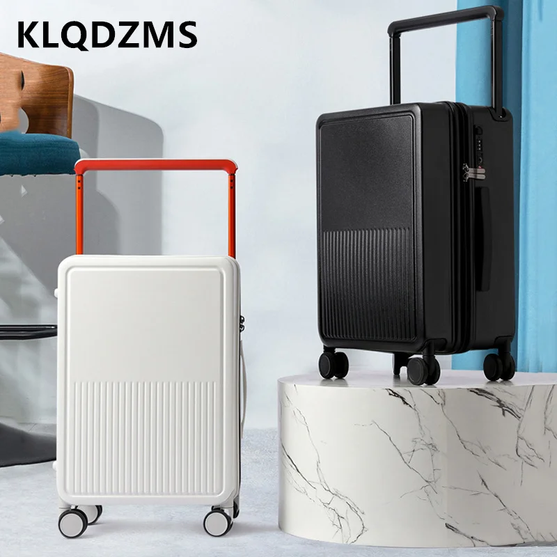 KLQDZMS High Quality Suitcase Front Opening Boarding Box USB Charging Trolley Case 20"24 Inch Large Capacity ABS + PC Luggage
KLQDZMS High Quality Suitcase Front Opening Boarding Box USB Charging Trolley Case 20"24 Inch Large Capacity ABS + PC Luggage