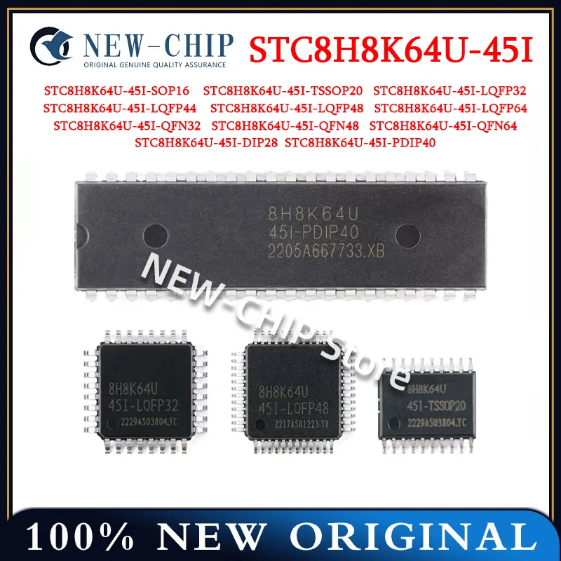 5 шт./лот STC8H8K64U-45I STC8H8K64U-45I-TSSOP20 STC8H8K64U-45I-LQFP32 STC8H8K64U-45I-LQFP48 STC8H8K64U-45I-LQFP64 новый оригинальный
5 шт./лот STC8H8K64U-45I STC8H8K64U-45I-TSSOP20 STC8H8K64U-45I-LQFP32 STC8H8K64U-45I-LQFP48 STC8H8K64U-45I-LQFP64 новый оригинальный