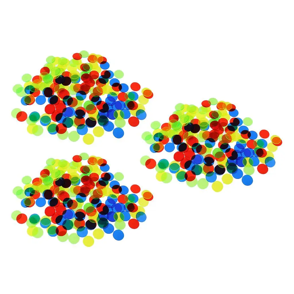 Plastic Bingo Chips Color Counters Round Marker Set for Bingo Games and Board Game Accessories
Plastic Bingo Chips Color Counters Round Marker Set for Bingo Games and Board Game Accessories