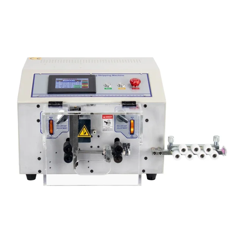 SWT-508 SDB2S Touch Screen Automatic Cable Wire Cutting Stripping Machine For 0.1-6mm2 AWG10-AWG28 Wires Cutting and Stripping
SWT-508 SDB2S Touch Screen Automatic Cable Wire Cutting Stripping Machine For 0.1-6mm2 AWG10-AWG28 Wires Cutting and Stripping