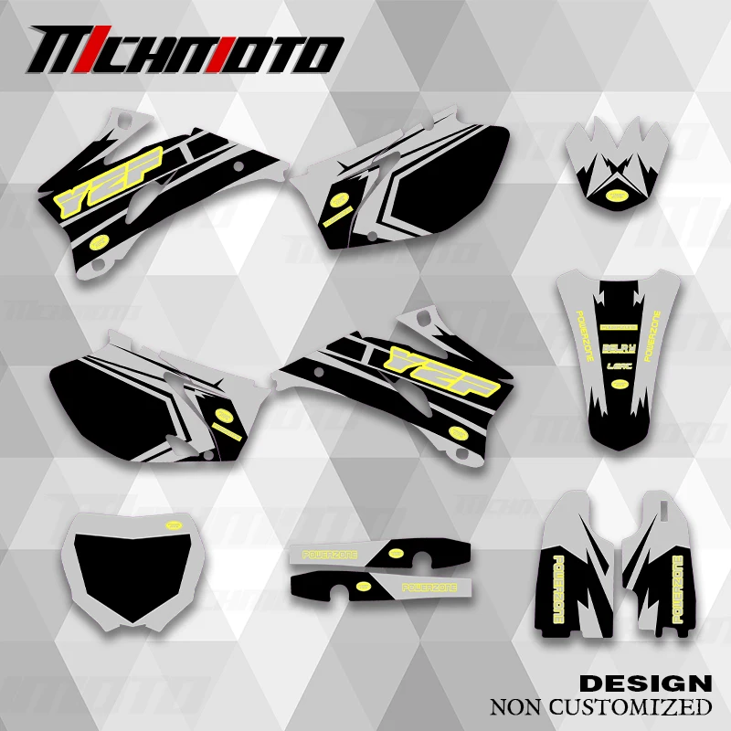 MCHMFG для YAMAHA YZF250 450 2006 2007 2008 2009, новый стиль, графические наклейки, комплект наклеек 
MCHMFG для YAMAHA YZF250 450 2006 2007 2008 2009, новый стиль, графические наклейки, комплект наклеек