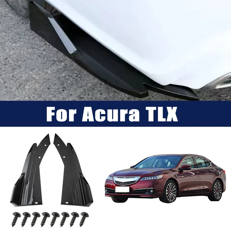 Car Rear Bumper Spoiler Lip Carbon Fiber Wing Trim Protection Anti-crash Diffuser Side Skirt Wrap Angle Splitter for Acura TLX
Car Rear Bumper Spoiler Lip Carbon Fiber Wing Trim Protection Anti-crash Diffuser Side Skirt Wrap Angle Splitter for Acura TLX