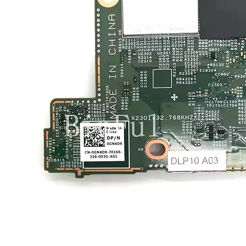 11308-1 CN-0GN4D9 0GN4D9 GN4D9 Mainboard For Dell 10E ST2E Latitude Laptop Motherboard 100% Full Tested Working Well
11308-1 CN-0GN4D9 0GN4D9 GN4D9 Mainboard For Dell 10E ST2E Latitude Laptop Motherboard 100% Full Tested Working Well