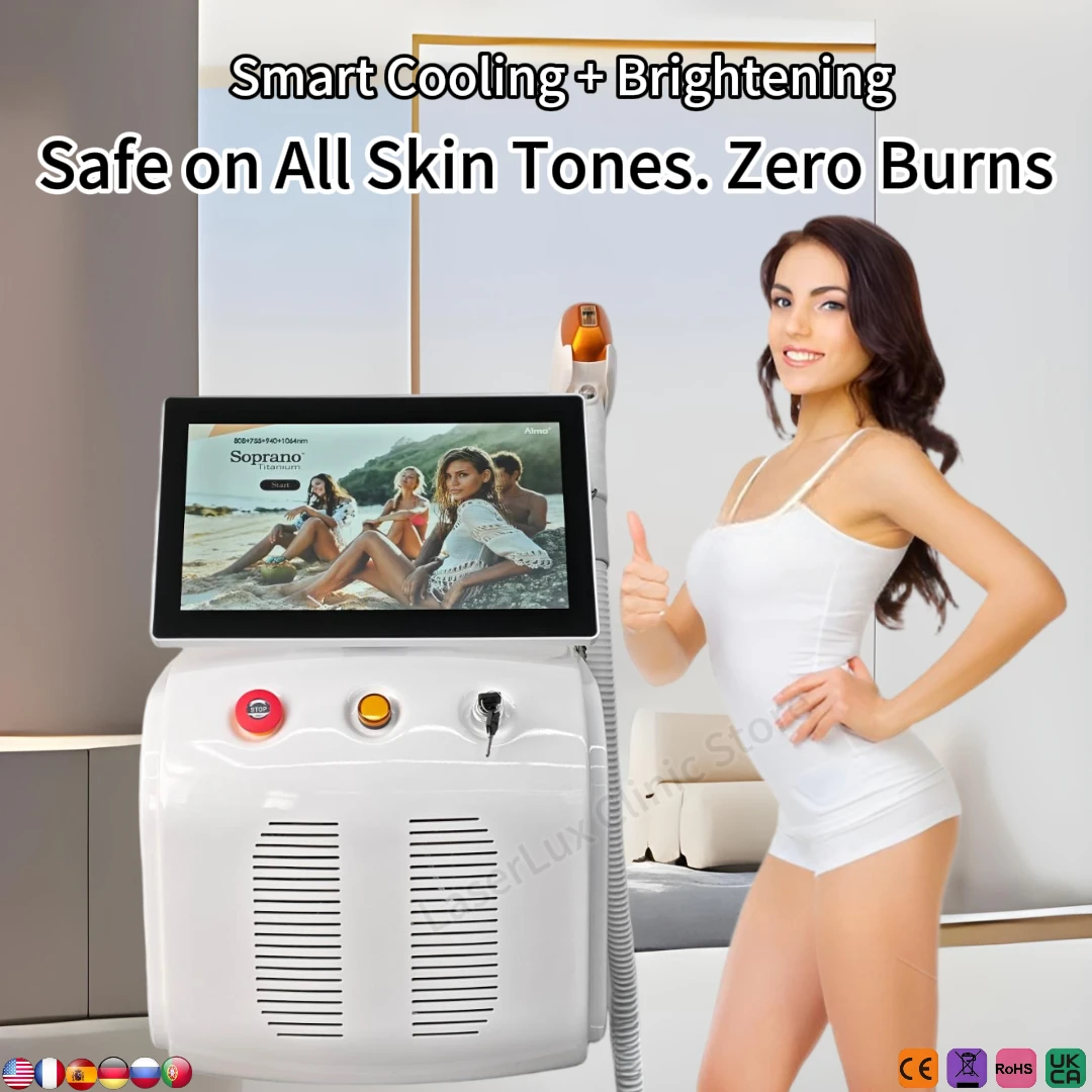 Diode Laser Hair Removal Machin CE Certified 4000W 4 Wavelength Ice Platinum Hair Removal 755 808 940 1064nm Salon Ice Point Ha
Diode Laser Hair Removal Machin CE Certified 4000W 4 Wavelength Ice Platinum Hair Removal 755 808 940 1064nm Salon Ice Point Ha