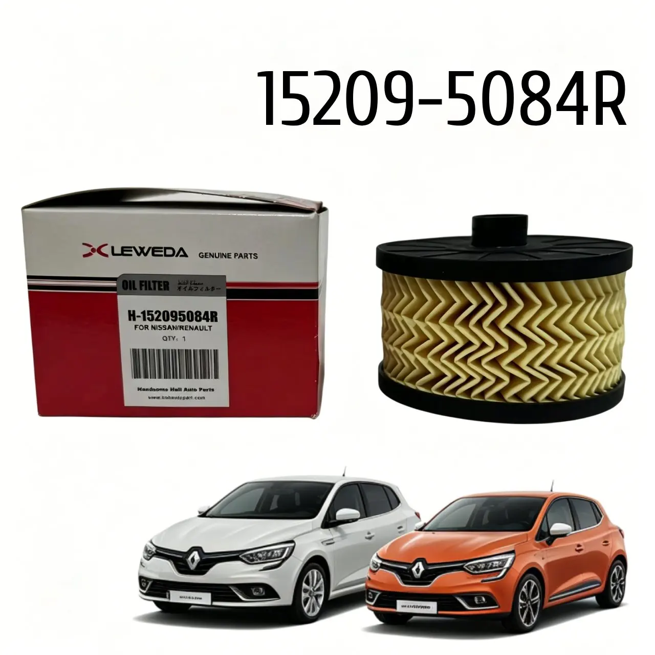 Replace OEM 15209-5084R Engine Oil Filter For Renault Clio Megane Scenic Captur Kadjar 1.2 TCe Cartridge Filter With Seal Ring
Replace OEM 15209-5084R Engine Oil Filter For Renault Clio Megane Scenic Captur Kadjar 1.2 TCe Cartridge Filter With Seal Ring