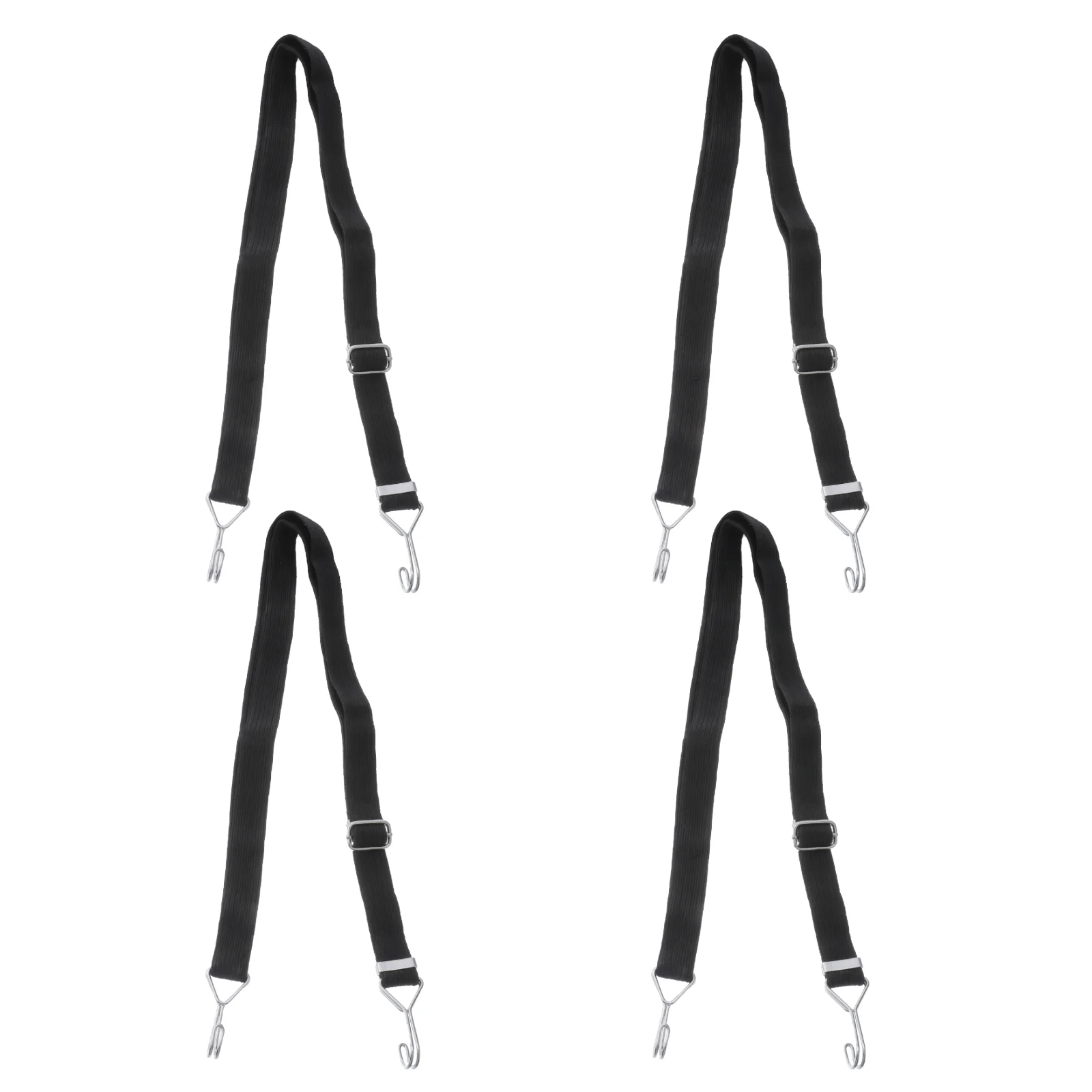 4 Pcs Luggage Rope Binding Device Tensioner Belt Tightening Strap with Hook Cargo Elastic for Sturdy Fastening
4 Pcs Luggage Rope Binding Device Tensioner Belt Tightening Strap with Hook Cargo Elastic for Sturdy Fastening