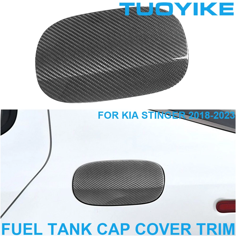Car Styling Real Dry Carbon Fiber Exterior Outer Fuel Tank Cover Trim Cap Decoration Racing Body Kit For Kia Stinger 2018-23
Car Styling Real Dry Carbon Fiber Exterior Outer Fuel Tank Cover Trim Cap Decoration Racing Body Kit For Kia Stinger 2018-23