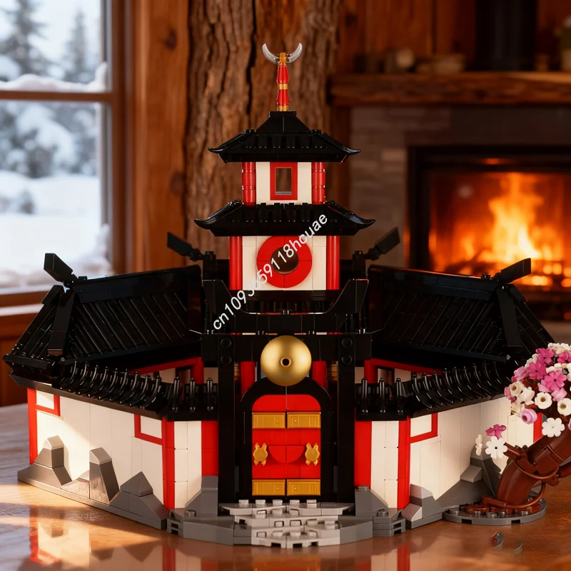 1338pcs MOC Ninjia Monastery Spinjitzu Model Building Blocks Christmas Gifts Construction Assemble DIY Toy Education Brick Kids
1338pcs MOC Ninjia Monastery Spinjitzu Model Building Blocks Christmas Gifts Construction Assemble DIY Toy Education Brick Kids