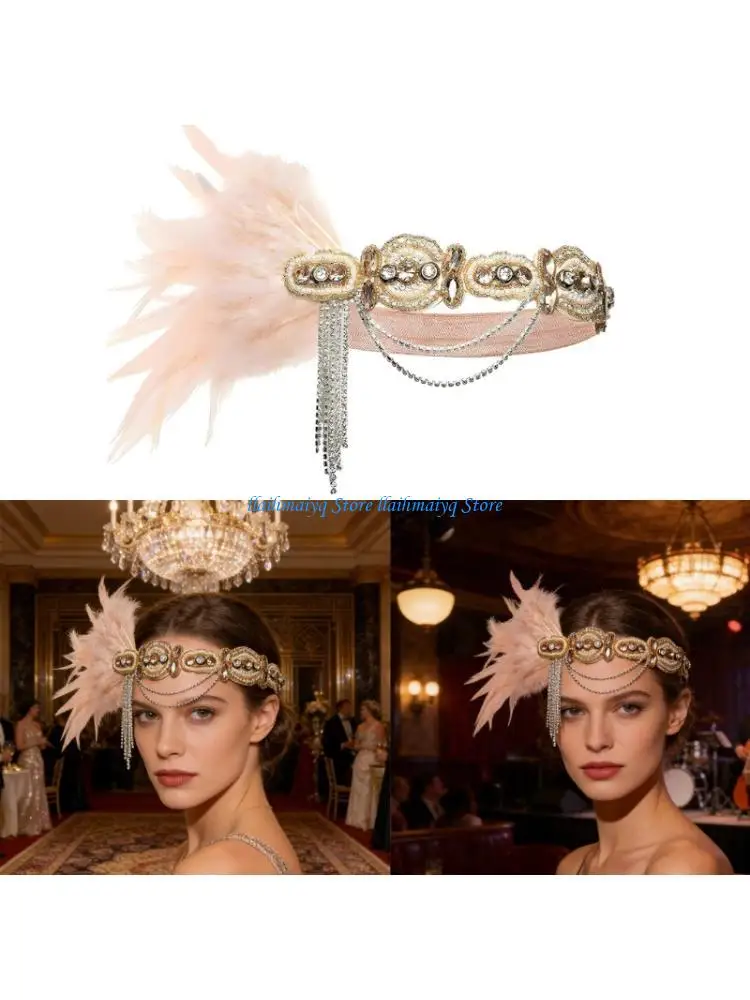 573B Elegant Feathered Rhinestones Crowns Hairband Jewelry For Women Special Occasion
573B Elegant Feathered Rhinestones Crowns Hairband Jewelry For Women Special Occasion