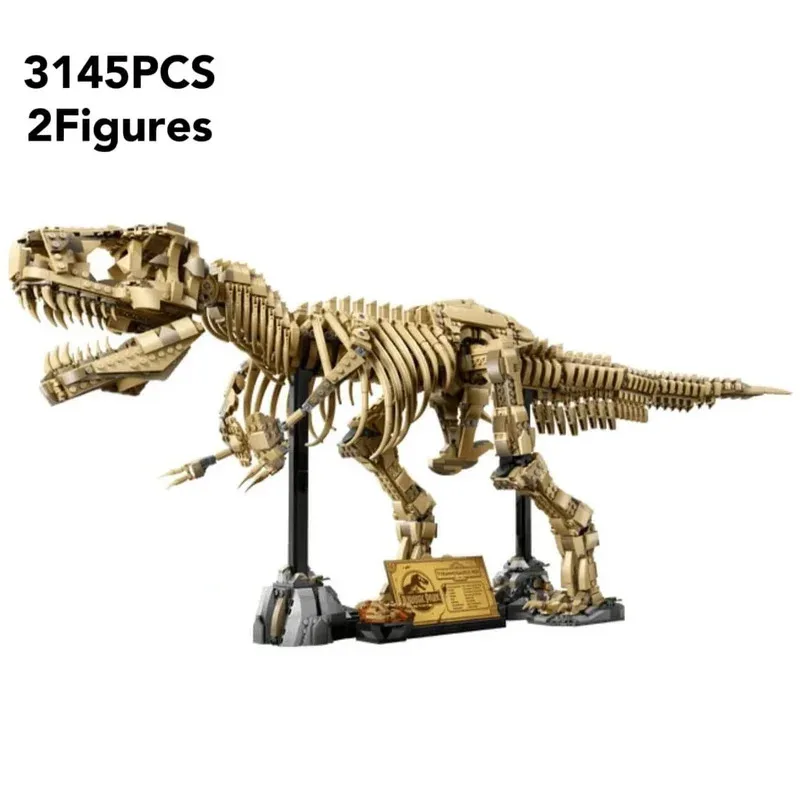 Compatible with Jurassic World Combo Tyrannosaurus Rex Fossil Bone Building Blocks Jigsaw Puzzle Dinosaur Building Block Toys
Compatible with Jurassic World Combo Tyrannosaurus Rex Fossil Bone Building Blocks Jigsaw Puzzle Dinosaur Building Block Toys