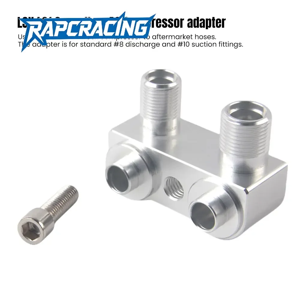 NEW LSX LS1 Swap New AC Compressor adapter fitting CNC Machined
NEW LSX LS1 Swap New AC Compressor adapter fitting CNC Machined