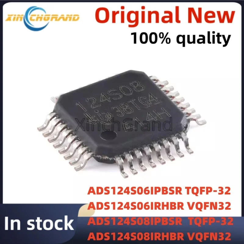 ADS124S06IPBSR ADS124S06IRHBR ADS124S08IPBSR ADS124S08IRHBR New Original Instock IC
ADS124S06IPBSR ADS124S06IRHBR ADS124S08IPBSR ADS124S08IRHBR New Original Instock IC