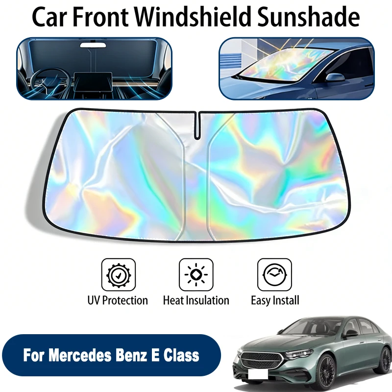 Windshield Sun Shade For Mercedes Benz E Class Foldable UV Reflective Front Window Sun Protection Cover Accessories
Windshield Sun Shade For Mercedes Benz E Class Foldable UV Reflective Front Window Sun Protection Cover Accessories