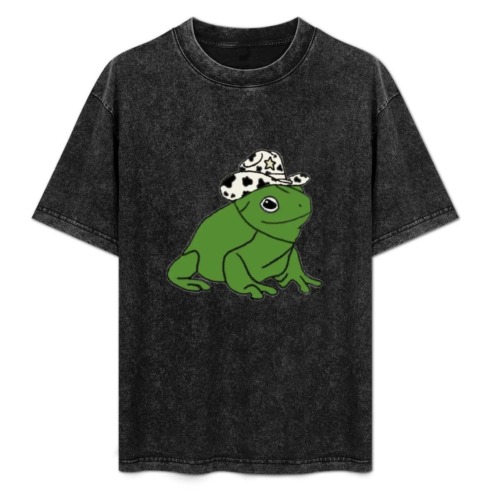 Cowboy Frog T-Shirt Soft Basic Cotton Short Sleeve Tee
Cowboy Frog T-Shirt Soft Basic Cotton Short Sleeve Tee