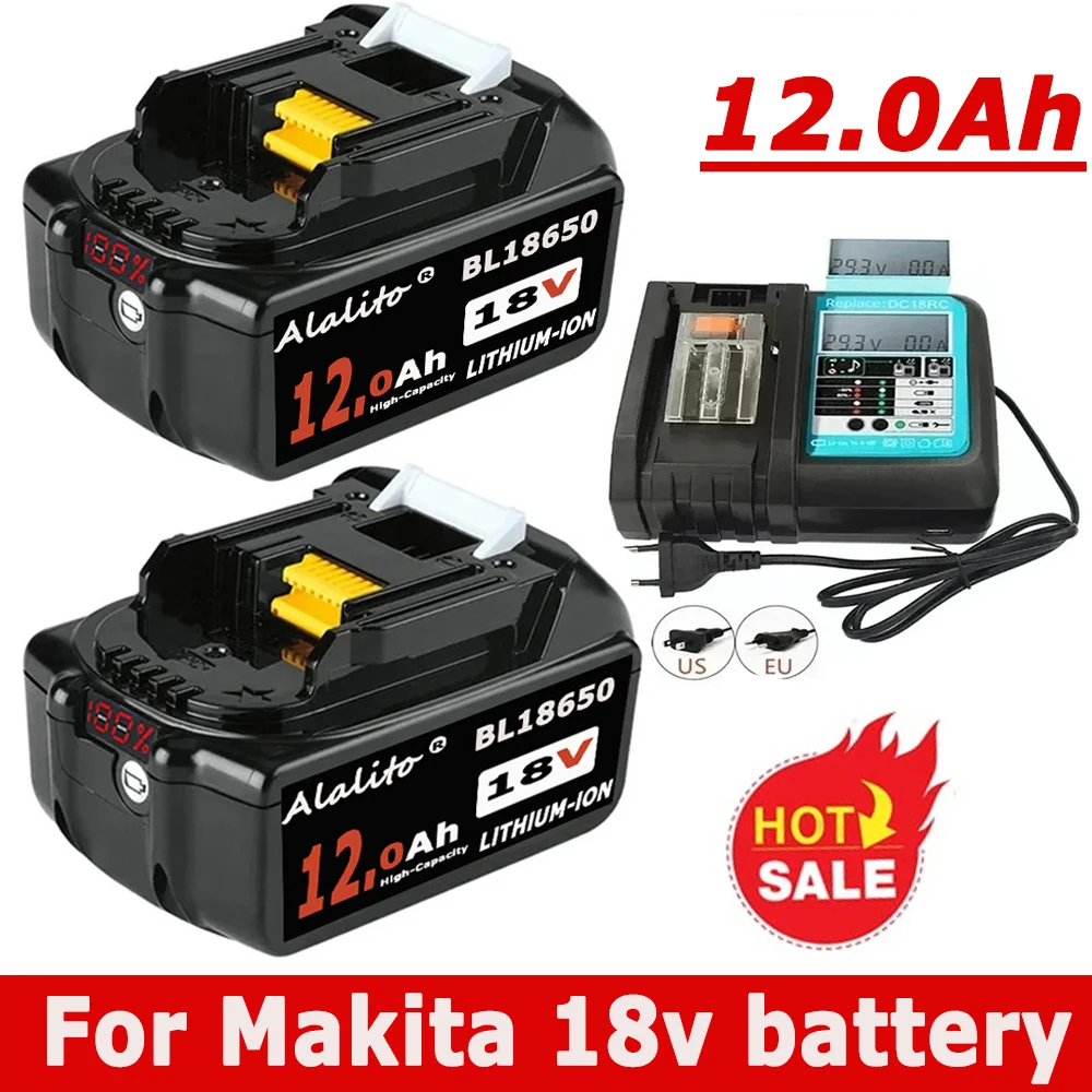 Аккумуляторная батарея 18 в для электроинструментов Makita, Ач, запасные аксессуары BL1840, BL1860, BL1850, литий-ионные аккумуляторные батареи со штативом
Аккумуляторная батарея 18 в для электроинструментов Makita, Ач, запасные аксессуары BL1840, BL1860, BL1850, литий-ионные аккумуляторные батареи со штативом